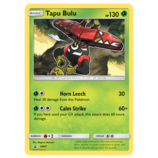 Pokemon - Sun & Moon - SM Black Star Promos - Tapu Bulu - SM61