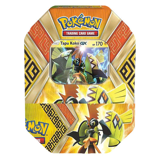 Pokemon - 2017 Island Guardians Tin - Tapu Koko GX Pokemon - 2017 Island Guardians Tin - Tapu Koko GX