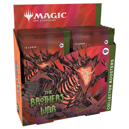 Magic the Gathering - The Brothers' War - Collector Booster Box (12 Packs)
