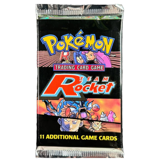 Pokemon - Team Rocket - Booster Pack Giovanni/Gyrados Artwork