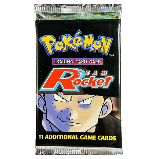 Pokemon - Team Rocket - Booster Pack Giovanni Artwork