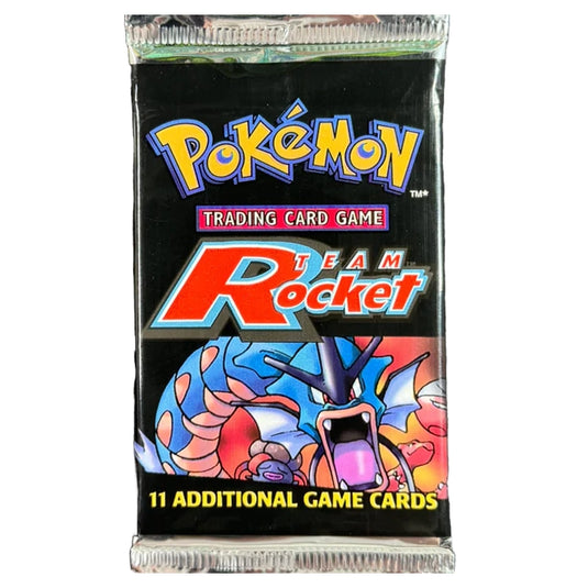 Pokemon - Team Rocket - Booster Pack Gyarados Artwork