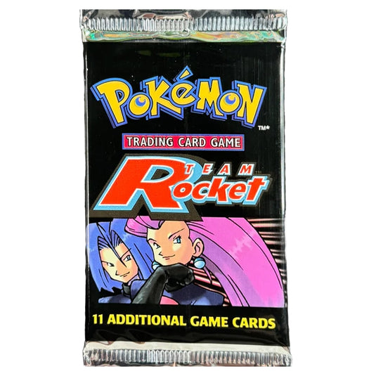 Pokemon - Team Rocket - Booster Pack Jesse/James Artwork