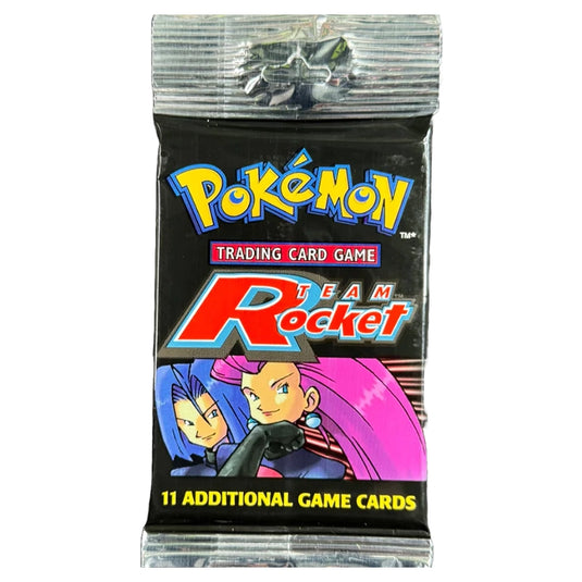 Pokemon - Team Rocket - Booster Pack Jesse/James Artwork Long Crimp