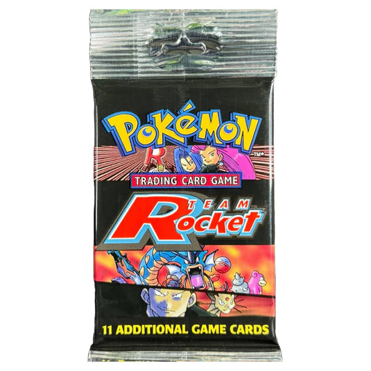 Pokemon - Team Rocket - Booster Pack Giovanni/Gyrados Artwork Long Crimp