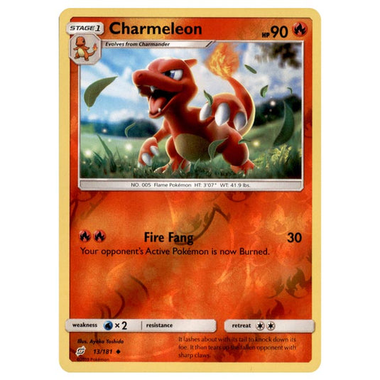 Pokemon - Sun & Moon - Team Up - Charmeleon - 13/181 - (Reverse Holo)