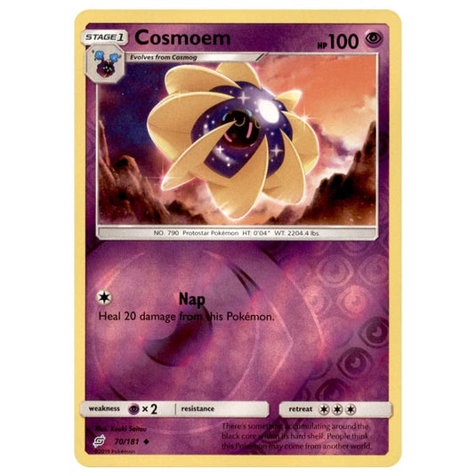 Pokemon - Sun & Moon - Team Up - Cosmoem - 70/181 - (Reverse Holo)