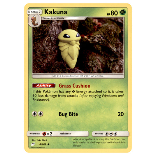 Pokemon - Sun & Moon - Team Up - Kakuna - 4/181