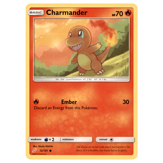 Pokemon - Sun & Moon - Team Up - Charmander - 12/181