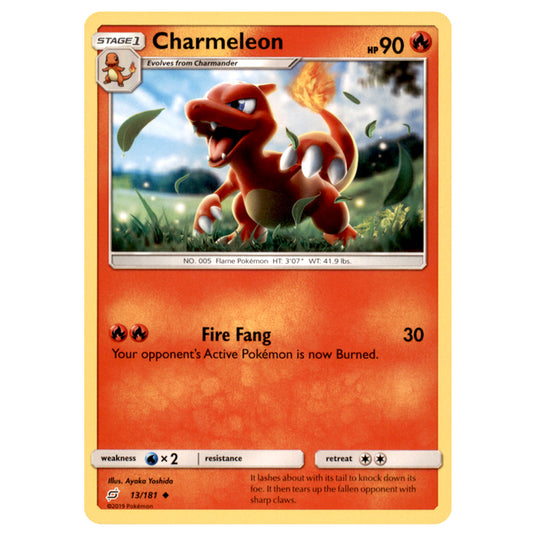 Pokemon - Sun & Moon - Team Up - Charmeleon - 13/181