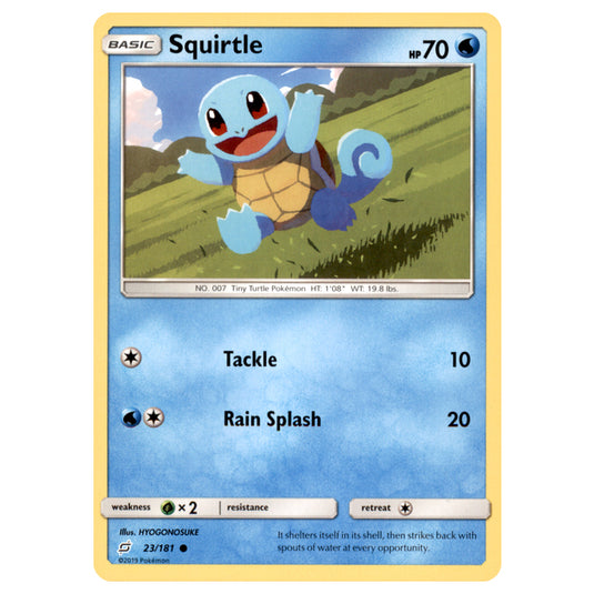 Pokemon - Sun & Moon - Team Up - Squirtle - 23/181