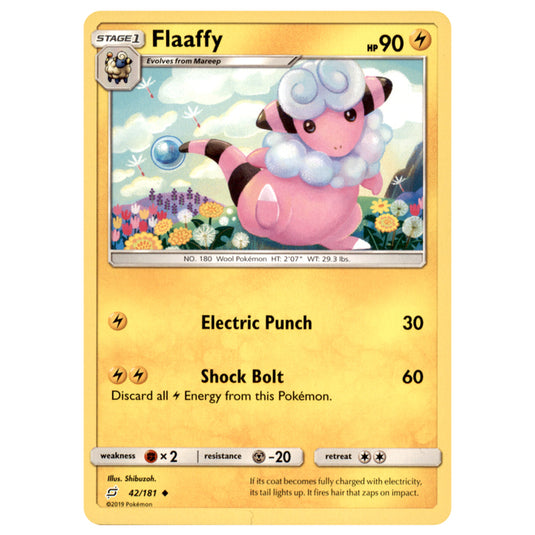 Pokemon - Sun & Moon - Team Up - Flaaffy - 42/181