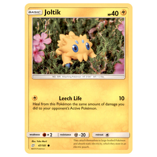 Pokemon - Sun & Moon - Team Up - Joltik - 47/181