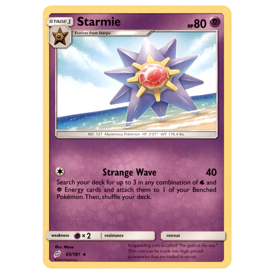 Pokemon - Sun & Moon - Team Up - Starmie - 65/181