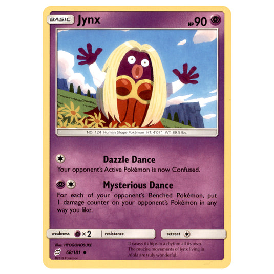 Pokemon - Sun & Moon - Team Up - Jynx - 68/181