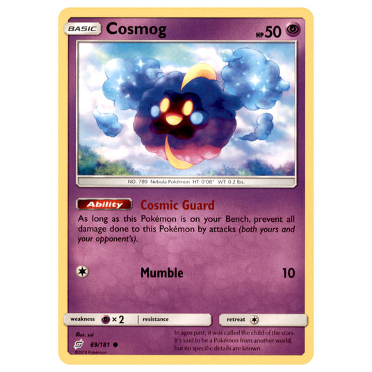 Pokemon - Sun & Moon - Team Up - Cosmog - 69/181