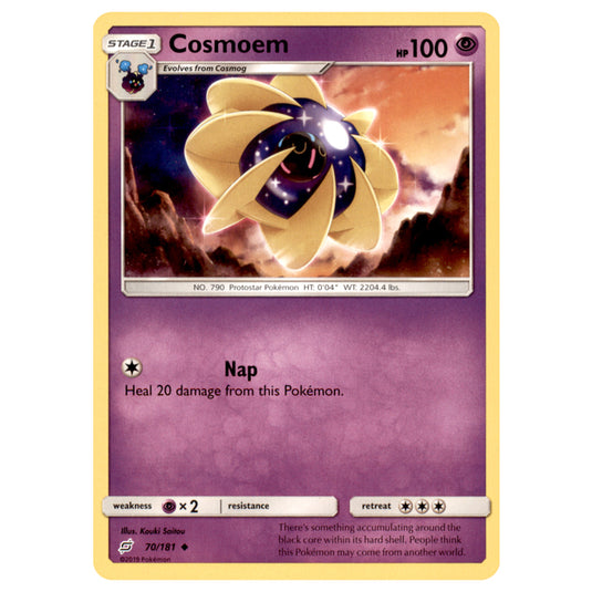 Pokemon - Sun & Moon - Team Up - Cosmoem - 70/181