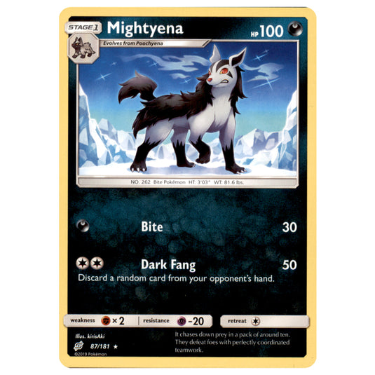 Pokemon - Sun & Moon - Team Up - Mightyena - 87/181