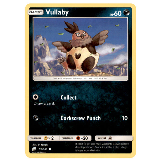 Pokemon - Sun & Moon - Team Up - Vullaby - 92/181