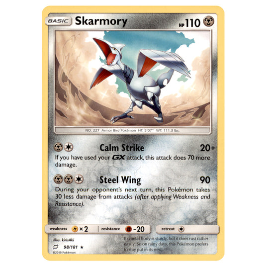 Pokemon - Sun & Moon - Team Up - Skarmory - 98/181