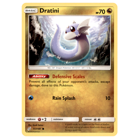 Pokemon - Sun & Moon - Team Up - Dratini - 117/181