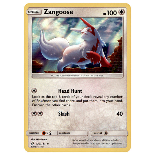 Pokemon - Sun & Moon - Team Up - Zangoose - 132/181