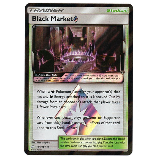 Pokemon - Sun & Moon - Team Up - Black Market (Prism Star) - 134/181