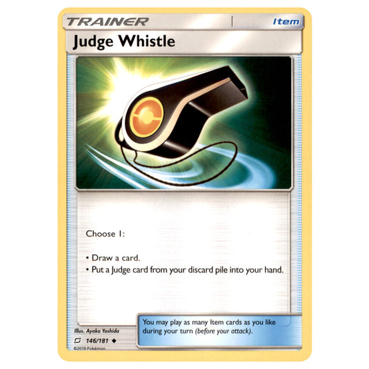 Pokemon - Sun & Moon - Team Up - Judge Whistle - 146/181