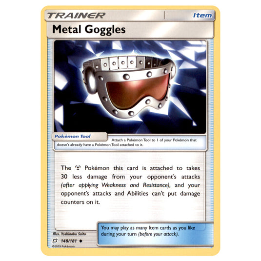 Pokemon - Sun & Moon - Team Up - Metal Goggles - 148/181