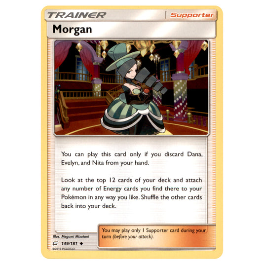 Pokemon - Sun & Moon - Team Up - Morgan - 149/181