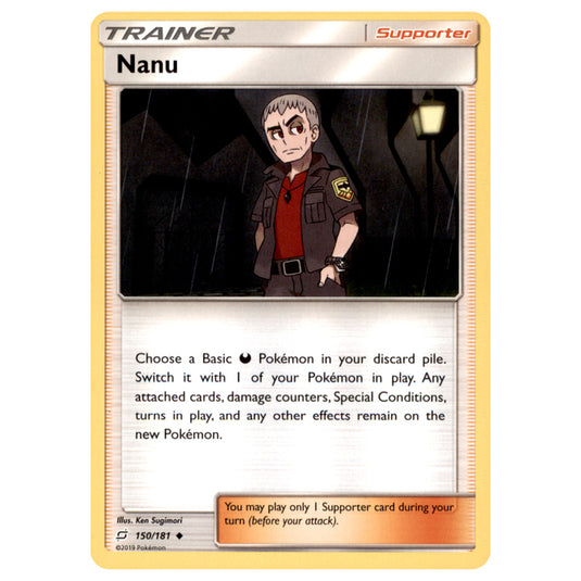 Pokemon - Sun & Moon - Team Up - Nanu - 150/181