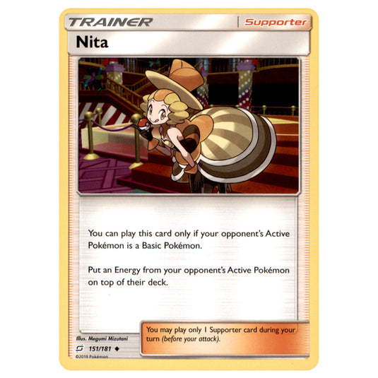 Pokemon - Sun & Moon - Team Up - Nita - 151/181