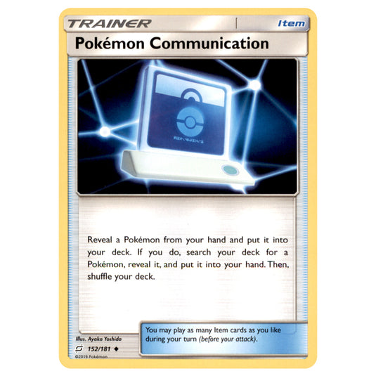 Pokemon - Sun & Moon - Team Up - Pokemon Communication - 152/181