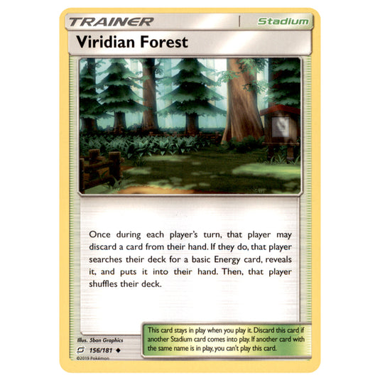 Pokemon - Sun & Moon - Team Up - Viridian Forest - 156/181