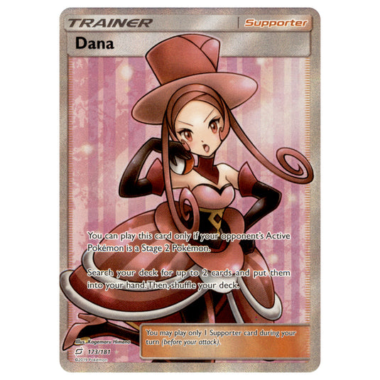 Pokemon - Sun & Moon - Team Up - Dana (Full Art) - 173/181