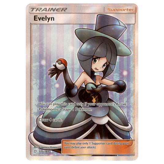 Pokemon - Sun & Moon - Team Up - Evelyn (Full Art) - 175/181