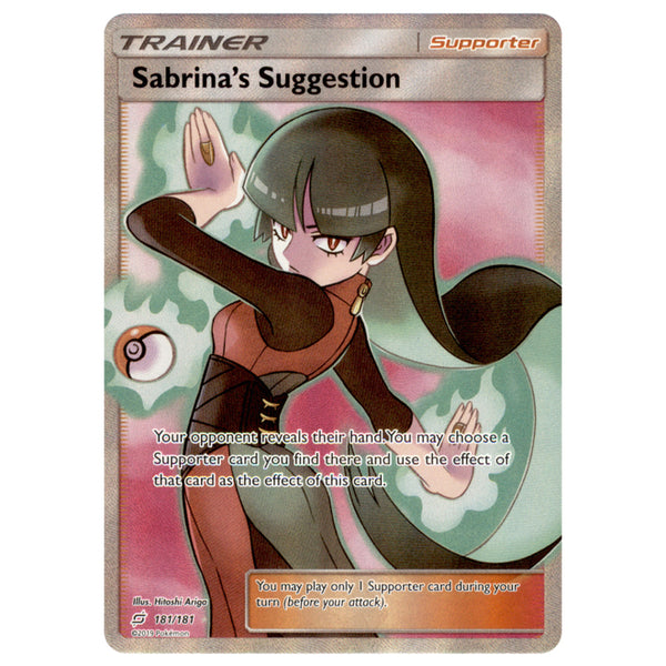 Pokemon - Sun & Moon - Team Up - Sabrina's Suggestion (Full Art)