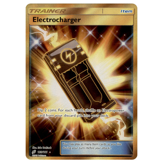 Pokemon - Sun & Moon - Team Up - Electrocharger (Secret Rare) - 193/181