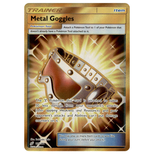 Pokemon - Sun & Moon - Team Up - Metal Goggles (Secret Rare) - 195/181