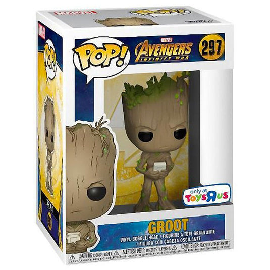 Funko POP! - Avengers Infinity War: Teen Groot with Video Game #297