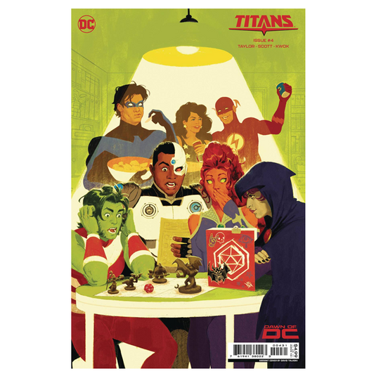 Titans - Issue 4 Cover C David Talaski Cs Variant