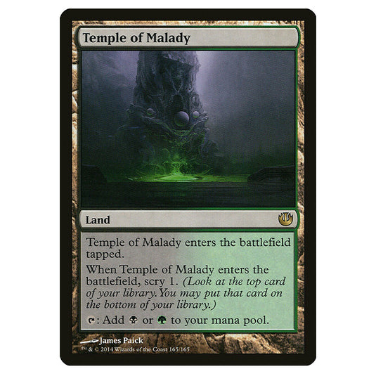 Magic the Gathering - Journey into Nyx - Temple of Malady - 165/165