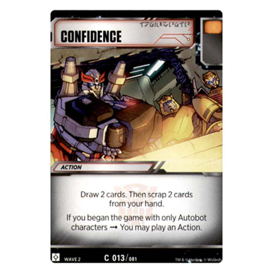 Transformers - Rise of the Combiners - Confidence - UT013