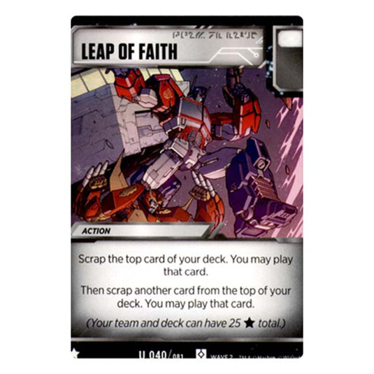 Transformers - Rise of the Combiners - Leap of Faith - UT040