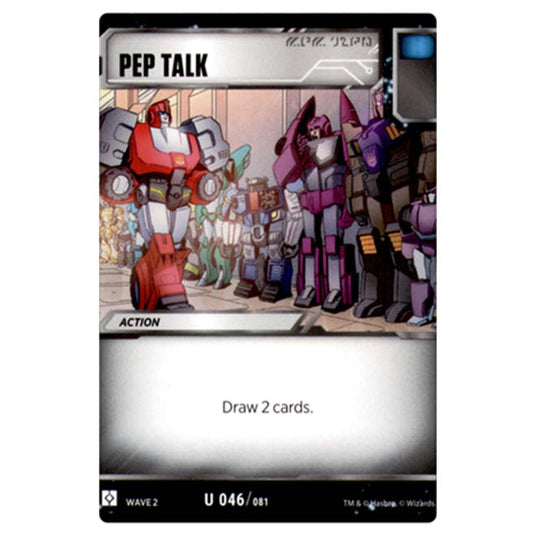 Transformers - Rise of the Combiners - Pep Talk - UT046