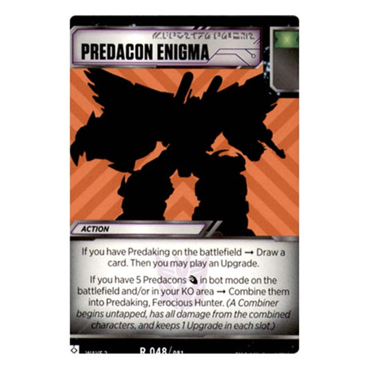 Transformers - Rise of the Combiners - Predacon Enigma - UT048