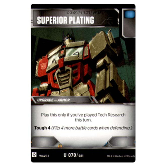 Transformers - Rise of the Combiners - Superior Plating - UT070