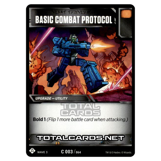 Transformers - War for Cybertron Siege I - Basic Combat Protocol - C003