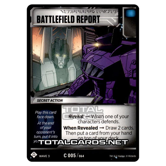Transformers - War for Cybertron Siege I - Battlefield Report - C005