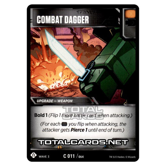 Transformers - War for Cybertron Siege I - Combat Dagger - C011